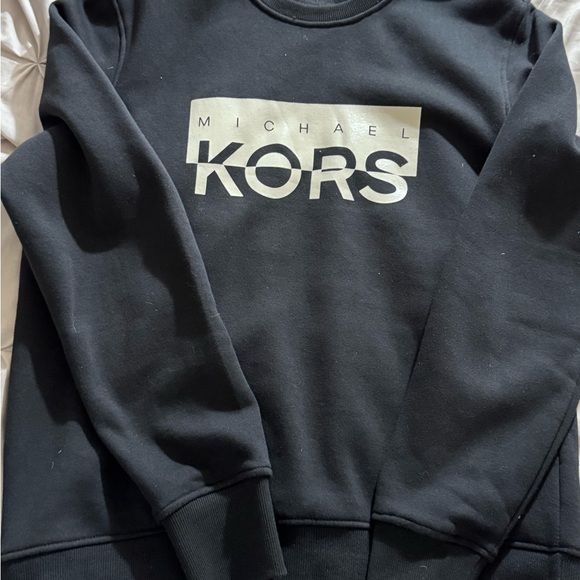 Michael Kors Black Crewneck Sweatshirt - Picture 1 of 1